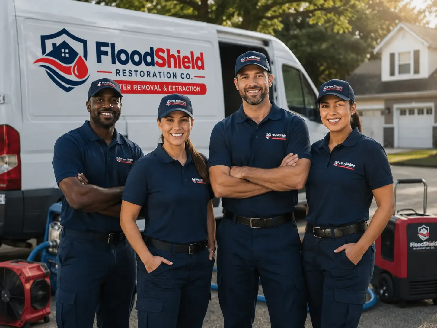 Flood Damage Restoration company in Albion, WA